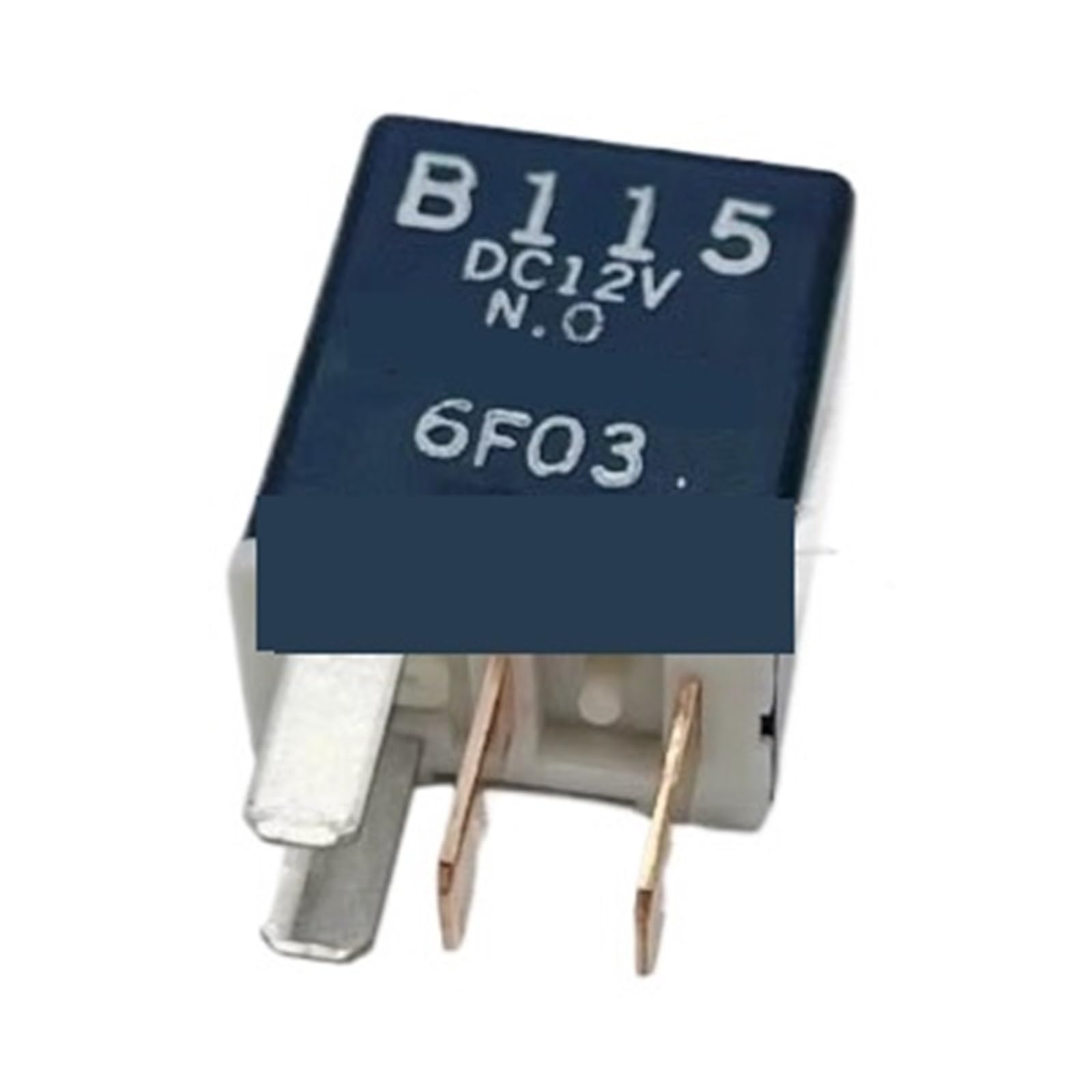 Relais 4 pieds DC 12V B115 pour circuit automobile et électronique, lot de 2 pièces