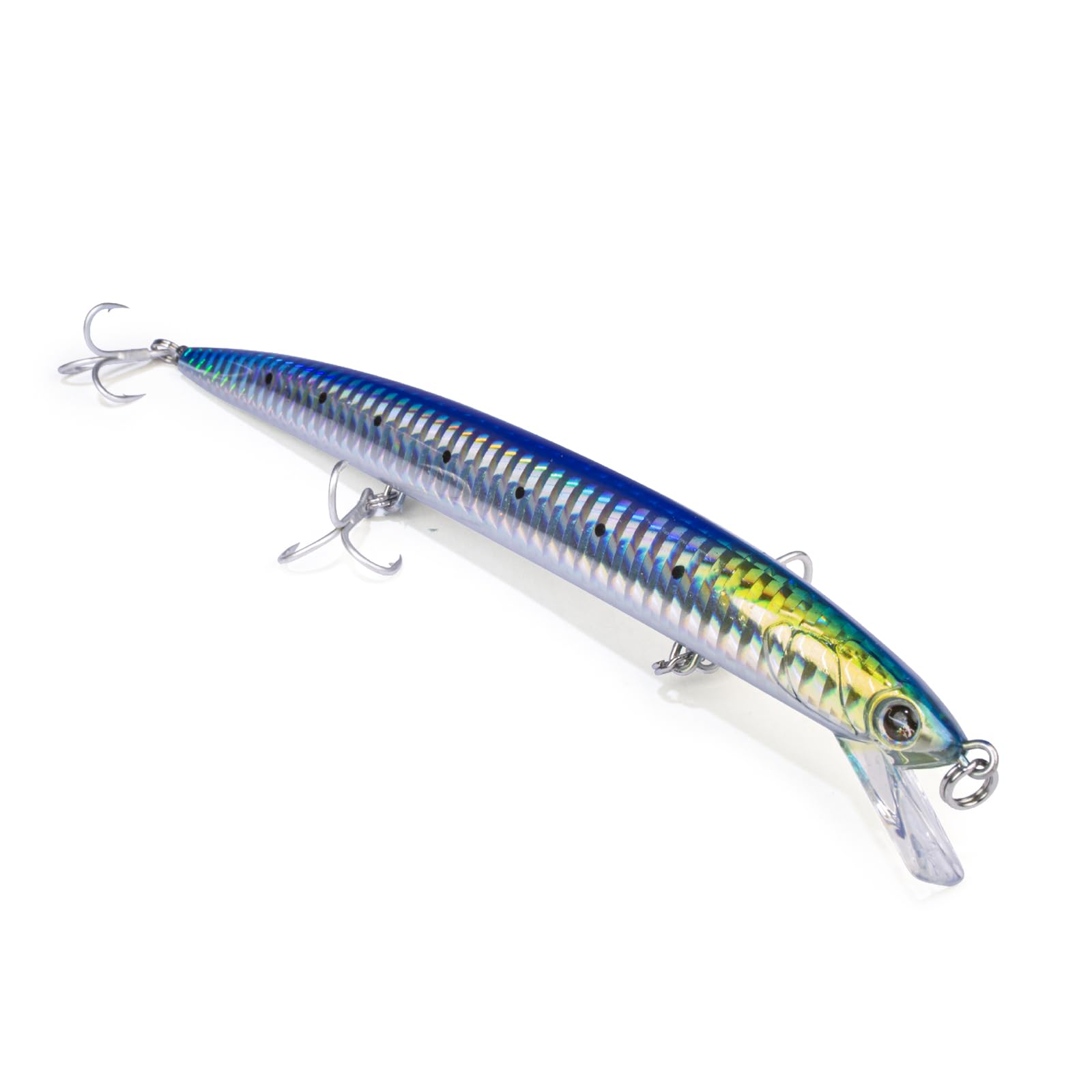 Seaspin Mommotti 160 S – Esca Artificiale per la Pesca a Spinning, Long Jerk Minnow Affondante 160 mm 24 g – Assetto Stabile, Lanci Lunghi – Per Predatori Marini