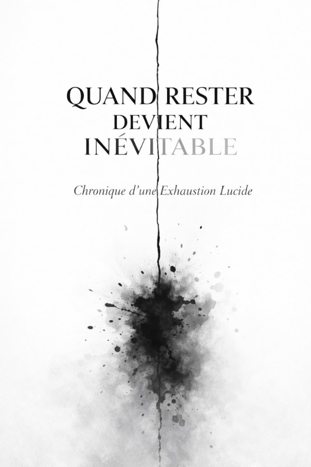 QUAND RESTER DEVIENT INÉVITABLE: Chronique d’un épuisement lucide (Collection Romans Français)