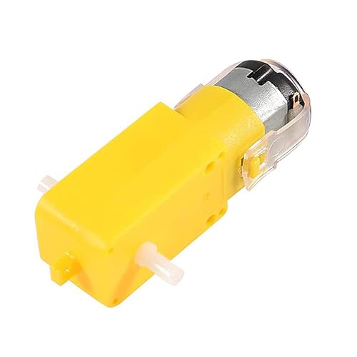 Miniatura 3 de 8 unids TT Motor DC Motor eléctrico 3V-6V doble eje engranado motor magnético caja de cambios motor para Arduino Smart Car Robot