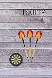 Dart Score Book: Spielbuch für Dart | Tabelle zum Eintragen der Dartpunkte| Training Turnier | Chrickets | Scorer Book | Dartzähler | Notizblock Spieleblock für Punkte