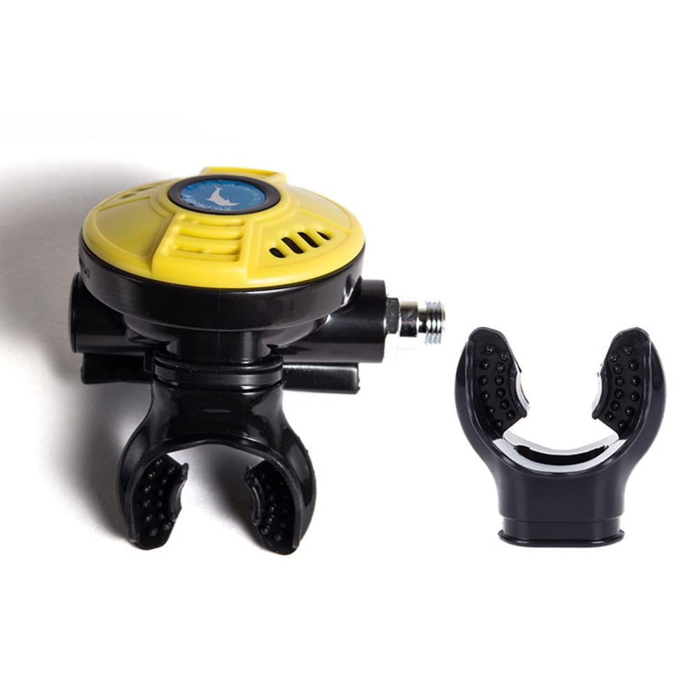 Immersioni subacquee 2 ° piano Regolatore Professionale Sub-Immersioni subacquee Octopus Regolatore Equipaggiamento Accessorio-Giallo