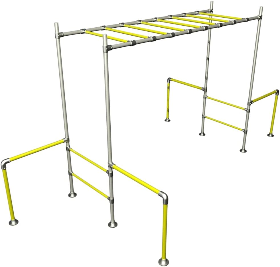Climbing Frame Monkey Bars - the MONKEY (YELLOW)
