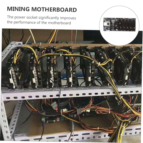 Carte mère de minage haute stabilité avec CPU et support rig intégré