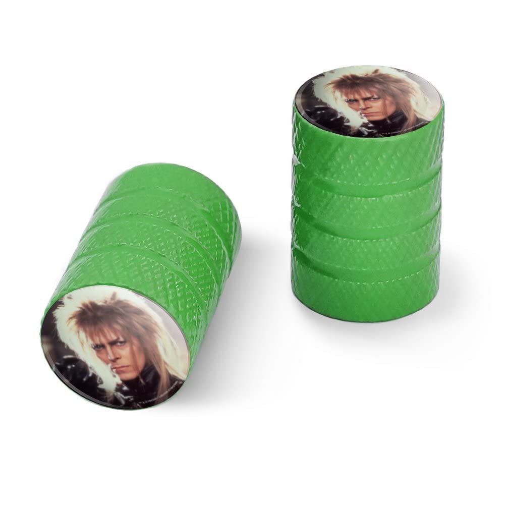 Labyrinth Goblin King Crystal Ball David Bowie Jareth Motorcycle Bicycle Bike Tire Rim Wheel Aluminum Valve Stem Caps