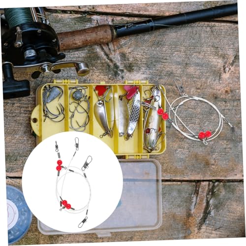 Líderes de Pesca KOMBIUDA para Agua Salada con Giratorios y Cable de Alta Resistencia miniatura 7
