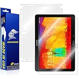 ArmorSuit Samsung Galaxy Note 10.1 (2014 Release) Screen Protector + Full Body MilitaryShield Clear Full Skin Back Film Protector For Galaxy Note 10.1 (2014 Release) - HD Clear Anti-Bubble