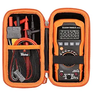 Hard Portable Case Compatible with Klein Tools Digital Multimeter Auto-Ranging 600V MM400