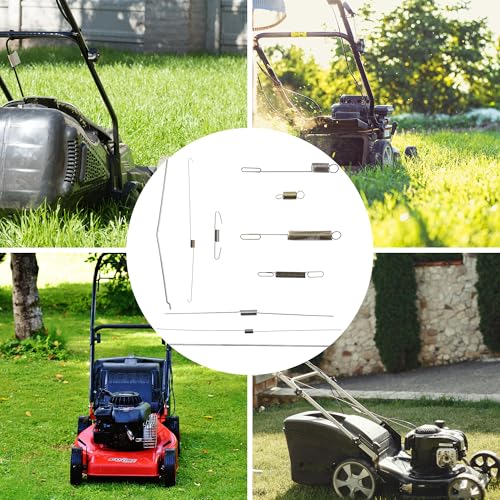 YGQ Lawn Mower Throttle Return Spring Assortment Fit for Briggs & Stratton MTD Cub Cadet Craftsman Toro Honda GCV160 Engine Speed Control Governor Spring Rod Kit Replacement Parts