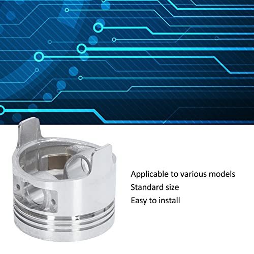 Tgoon Kit de pistão e pino de pistão, gerador estável, liga de alumínio leve para motor a diesel res