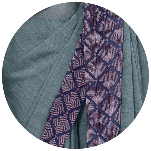 Image of MIRCHI FASHION Women Saree Ethnic Motif Print Chiffon | Breathable Lightweight Plain Weave Sari for Office and Daily Use (Available in 20 Designs)