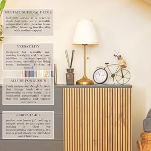 Bicycle Table Clock – Cute Decorative Black Metal Tabletop Analog Clocks – Unique Retro Mantel, Desk, Shelf Decor for Living Room, Kitchen, Bathroom or Office - Cool Bike Clock Bicycle Table Clock–Cute Decorative Black Metal Tabletop Analog Clocks–Unique Retro Mantel Desk Shelf Decor for Living Room Kitchen Bathroom or Office Cool Bike Clock