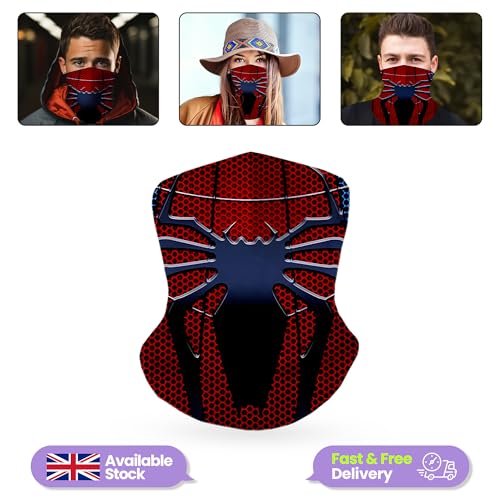 Bandana de telaraña reutilizable polvo viento protección solar 5