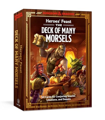 Heroes' Feast: The Deck of Many Morsels: 50 Cards for Conjuring Snacks, Libations, and Sweets (Dungeons & Dragons)