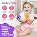 Move2Play, Hilariously Interactive Baby Ball with Music & Sound Effects | First Birthday Gift | Toddler Toy for Boys & Girls | Age 6, 9, 12, 18+ Month | 1, 2+ Year's Old (Baby Ball Pastel)
