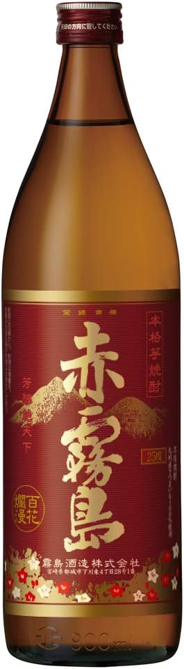 Amazon Co Jp 霧島酒造 赤霧島 25度 焼酎 宮崎県 900ml 食品 飲料 お酒 Amazon Co Jp 霧島酒造 赤霧島 25度 焼酎 宮崎県 900ml 食品 飲料 お酒