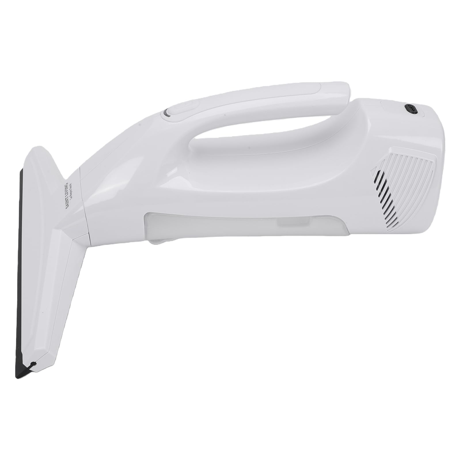 YWBL-WH Robot de Limpieza de Ventanas Limpiador de Vidrios Eléctrico de Mano 2000Pa Potente Succión con Batería Recargable Hoja de Escobilla de Goma de 11 Pulgadas para Puertas de Ducha (White)