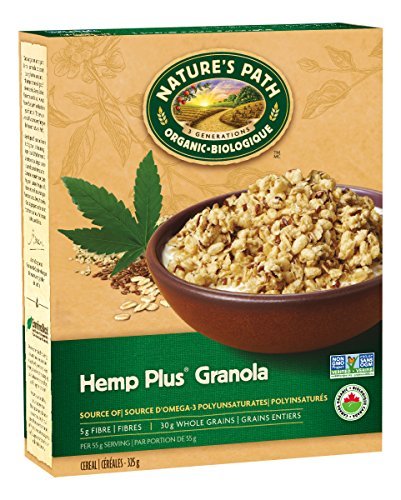 Nature's Path Organic Hemp Plus Granola Cereal, 11.5 oz, 6 Pack by Nature's Path