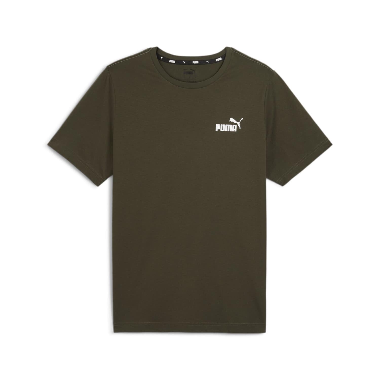 PUMA ESS Small Logo Tee (s) Dark Olive
