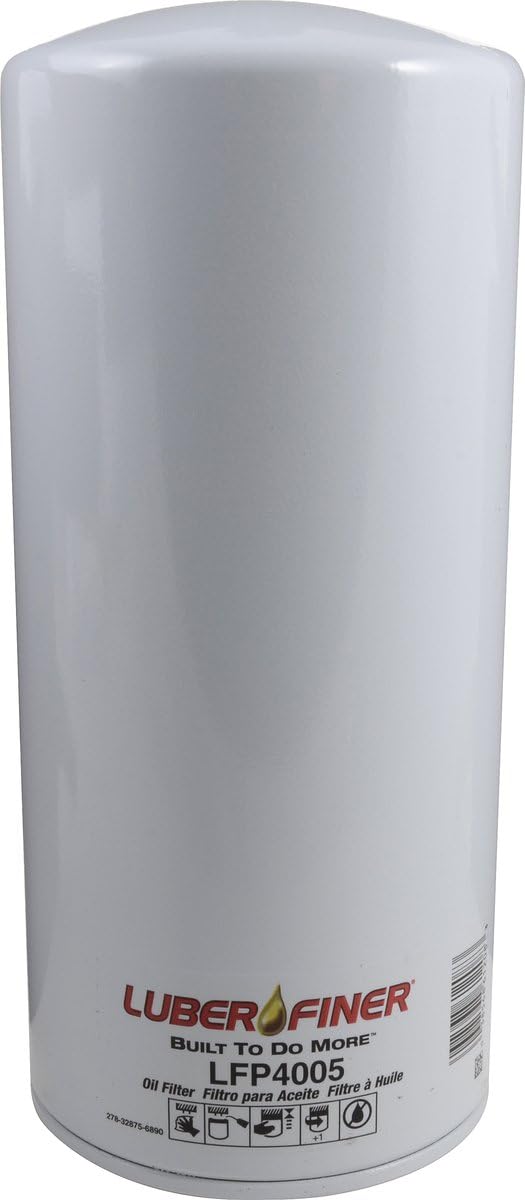 Luber-finer Luberfiner LFP4005 Heavy Duty Engine Oil Filter Fits Select Caterpillar 2P-4005; Caterpillar 3406, 3408, C10, C12, C15, C16 Engines