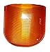 Fasteners Unlimited 89-319A Replacement Lens for Omega Porch Light, Orange