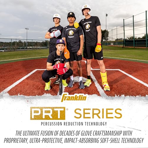 Franklin Sports PRT Baseball + Softball Elbow Guard - Youth - White/Gold - image 8