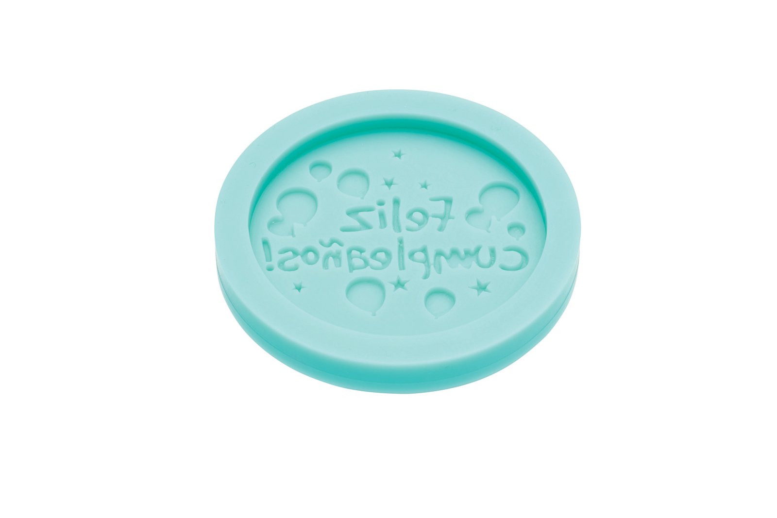 KITCHENCRAFTSweetly Does It “Feliz Cumpleaños” Silicone Fondant Mould, Blue
