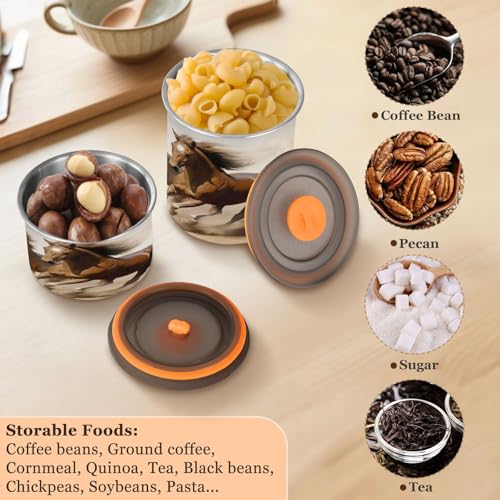 Envase hermético acero inoxidable para café 500ml miniatura 5