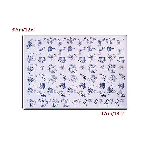 Décalques en céramique d'art pour décors fins sur porcelaine - 8