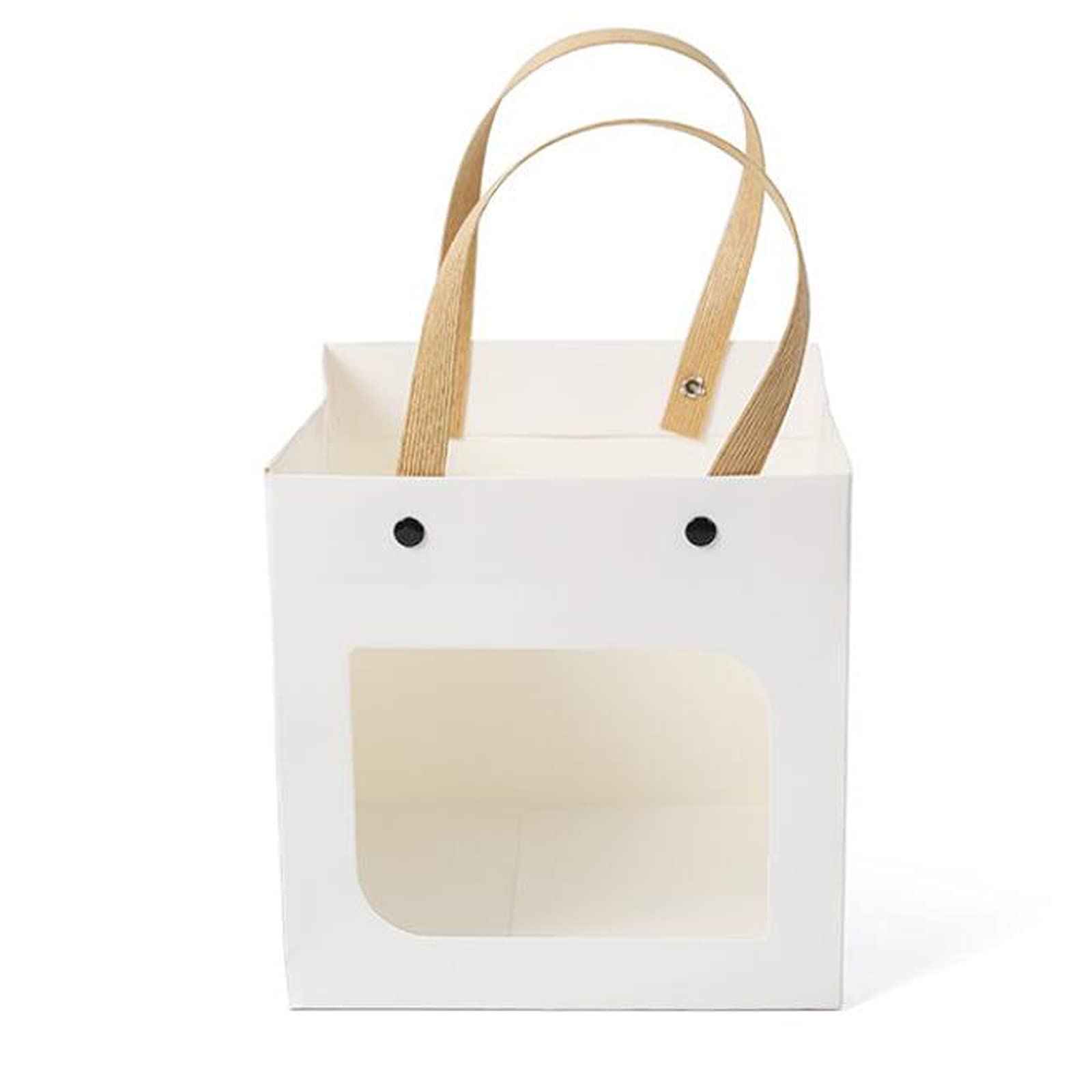 Amazon | クラフト紙袋 ギフトバッグ ラッピング袋 手提げ袋 10枚