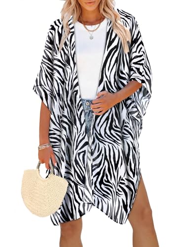 Image of Swimsuit Coverups for Women Sarong Beach Bikini Wrap Sheer Short Skirt Chiffon Scarf for Swimwear