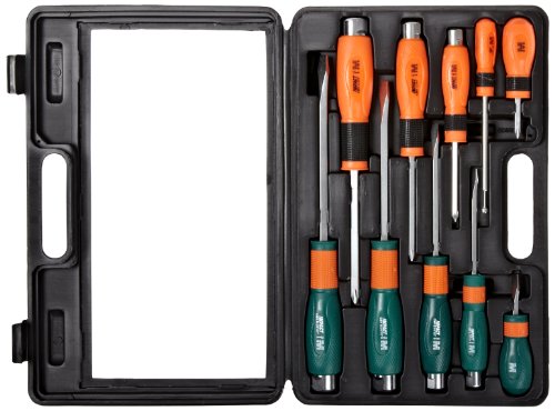 Morris Products 54236 High Impact Screwdriver Set, 10 Piece
