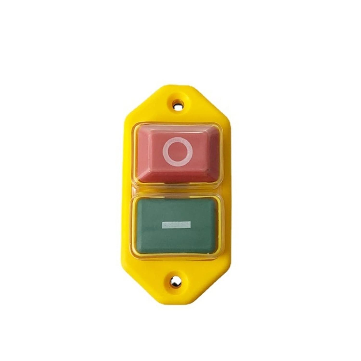 YCZ3-A Electromagnetic Switch 4/5 Pins 110/220V On Off Momentary Reset Push Button Red Green Can Replace KJD17 1Pcs(5 Pins,110V)