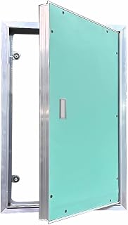 Handle-Style Wall Access Doors, Gypsum Board Access Panels. Service Shaft Door Panel for Cables, Heating, Alarm, and Grilling Station.(14x18in/35.6x45.7cm)