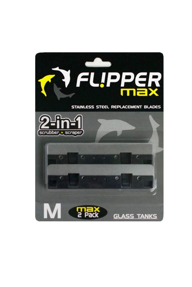 Flipper MAX Lot de 2 lames de rechange pour grattoir magnétique