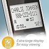 AT&T CL84207 DECT 6.0 2-Handset Corded/Cordless Phone for Home with Long Range, Answering Machine, Call Blocking, Caller ID Announcer, Intercom, and Line-power mode, Silver/Black