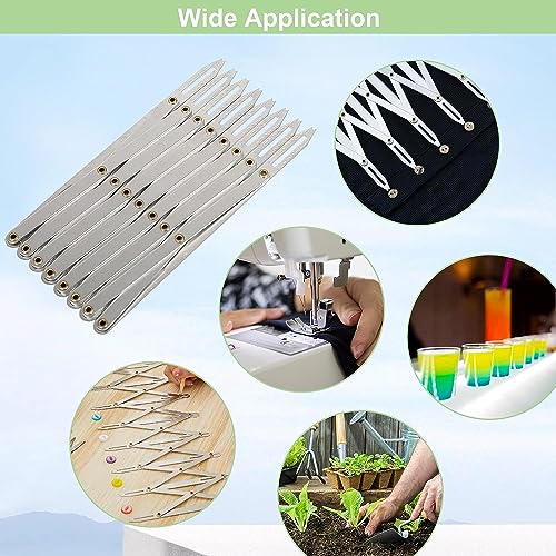 Jauge de couture extensible aluminium guide de bouton et espace égal