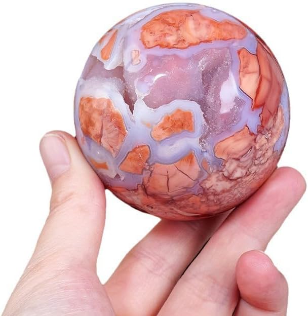 Crystal Balls, Small Gemstones, Agate,45~50mm
