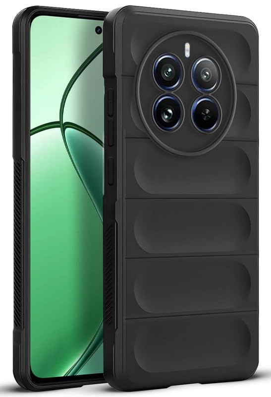 Mr. Case Liquid Silicone Case for Realme P1 5G | Comfort Grip Soft Touch Matte TPU | - Black (B0D2J7V4DH) Amazon Price History, Amazon Price Tracker