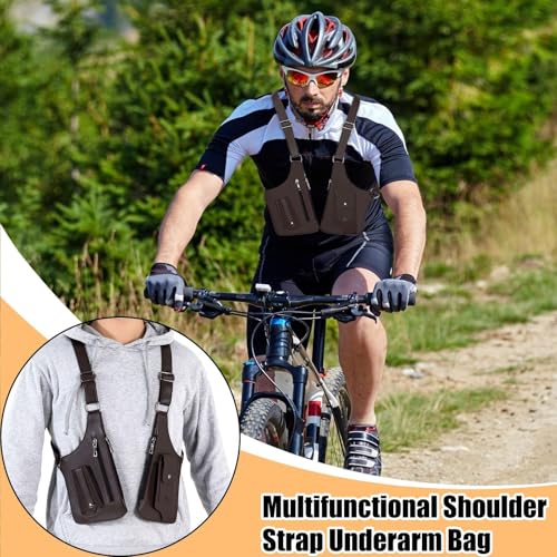 Bolsa de hombro impermeable con múltiples bolsillos y ajuste estilo chaleco 3