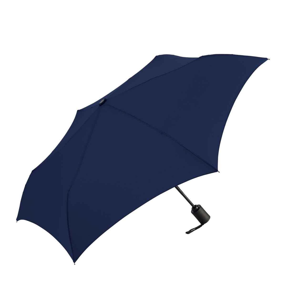 SHEDRAIN Auto Open Close Compact Umbrella Navy, 1 EA