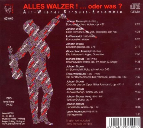 Alles Walzer!...Oder Was?
