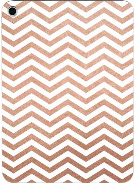 Skinit Decal Tablet Skin Compatible with iPad 11th Gen (2025) - Rose Gold Chevron Design