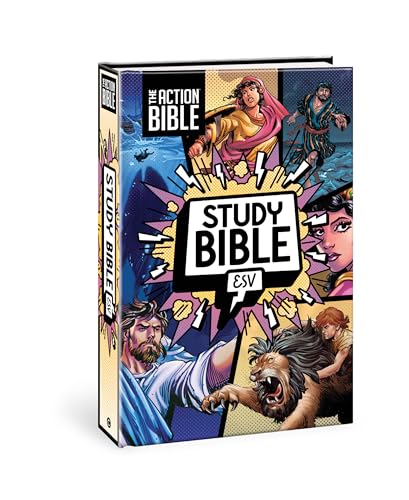 Image of The Action Bible Study Bible ESV, Hardcover, Full Color (Action Bible Series)