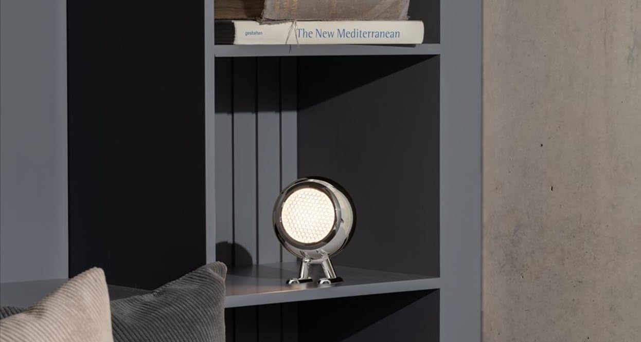 MR. WATTSON AKKU LED Leuchte NORBITT 2.0 in/outdoor cosmic chrome