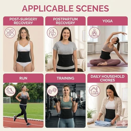 Image of Postpartum Belt After Delivery: / Maternity Belt After Delivery C Section or Normal Delivery Recovery - Pregnancy Belts After Delivery /Abdominal Belt After Delivery for Women