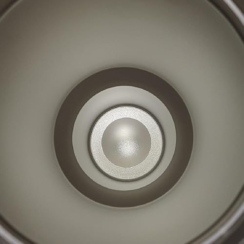 Miniatura 7 de Taza de viaje reutilizable portátil de 40 onzas con asa para agua fría, café caliente, acero inoxidable de doble pared aislada al vacío, taza de