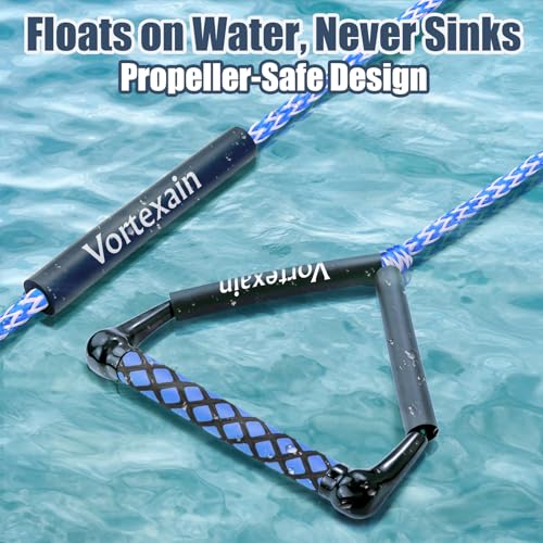 Wakeboard Rope with Handle 75ft, Ski Ropes for Water Skiing Wakesurf Wake Board Surf Floating Boating, Towable Boat Tow Pull Sports Line Thick Tough Watersports Kneeboard Surfboard Jet Accessories by Vortexain - Image 3