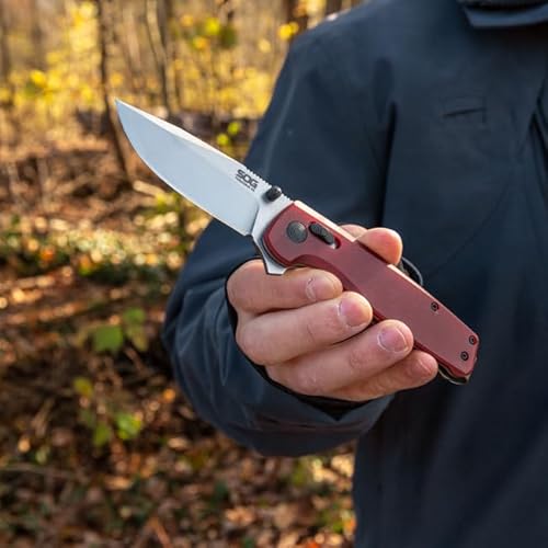 SOG unisex adult Folder Terminus XR G10 Crimson, RED, One Size US - Image 5