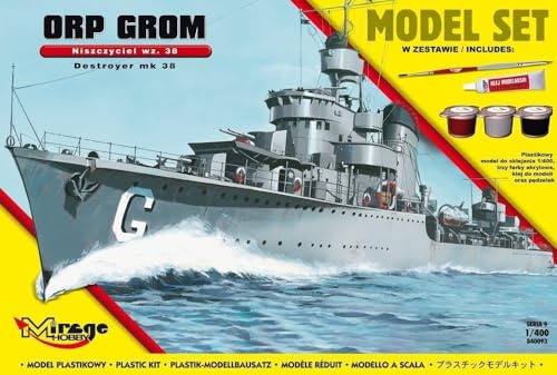 Destroyer polonais ORP GROM wz.38 Mirage Hobby Seconde Guerre mondiale